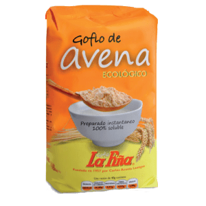 Gofio de Avena Ecológico Bio 450g La Piña, producto ecológico y nutritivo disponible en Equitanea.