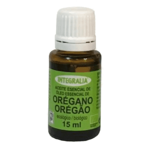 Aceite Esencial de Orégano Ecológico Bio 15ml Integralia – Ideal para mejorar la salud digestiva, combatir infecciones y reforzar el sistema inmunológico.