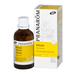 Aceite Vegetal de Argán Ecológico Bio 50ml Pranarom: Nutrición natural para piel, cabello y uñas con aceite de argán bio.