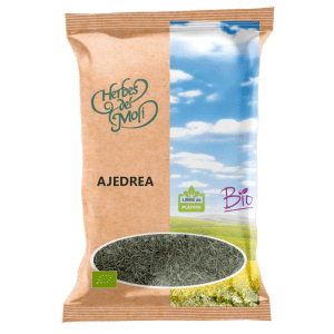 Ajedrea Hoja Ecológica Bio 40gr de Herbes del Molí: planta medicinal ecológica para la salud digestiva y antioxidante, disponible en Equitanea.