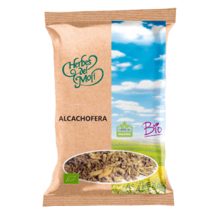 Alcachofera Ecológica Bio 25gr de Herbes del Molí: infusión depurativa y digestiva, disponible en Equitanea.