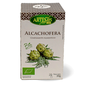Alcachofera Ecológica Bio 30g 20 Bolsitas de Artemis, perfecta para una infusión saludable y natural. ¡Disponible en Equitanea para cuidar tu bienestar!