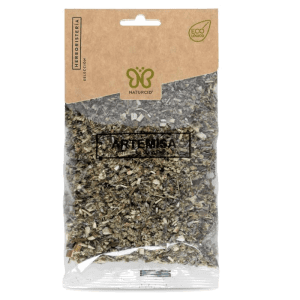 Artemisa Ecológica Bio 45gr de Naturcid, ideal para infusiones y recetas saludables. Producto ecológico, con propiedades desintoxicantes y antioxidantes. Disponible en Equitanea.