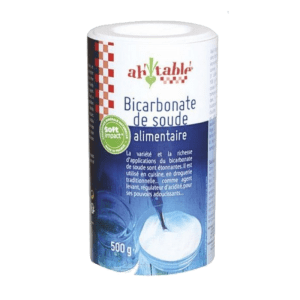 Bicarbonato de Sodio Ecológico Bio 500gr de Ah Table, 100% natural y multiusos, disponible en Equitanea