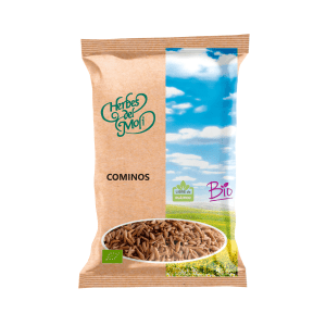 Cominos Ecológicos Bio 100gr de Herbes del Molí: especia ecológica ideal para mejorar la digestión, reforzar el sistema inmune y dar sabor a tus platos.