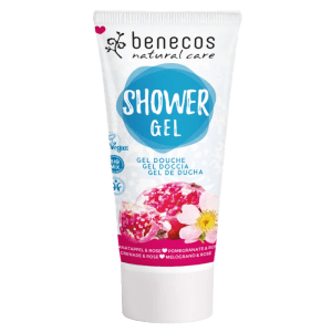 Gel de Ducha Rosa y Granada Ecológico Bio 200ml Benecos: Hidratación y nutrición natural con ingredientes ecológicos como rosa y granada. Ideal para una piel suave y fresca.