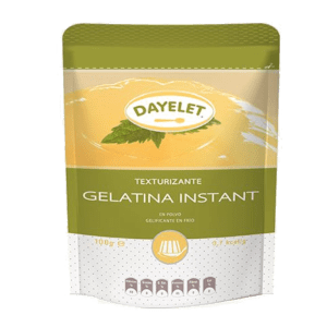 Gelatina Instant Texturizante Biológica Bio 100gr de Dayelet, natural y ecológica, ideal para postres y salsas. ¡Disponible en Equitanea!