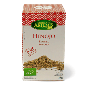 Hinojo Ecológico Bio 30g 20 Bolsitas de Artemis, una infusión natural, perfecta para la digestión y el bienestar. ¡Disponible en Equitanea!