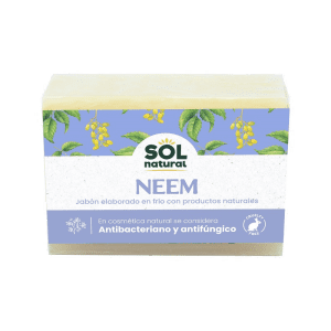 Jabón de Neem Ecológico Bio 100g – Jabón natural con aceite de neem, ideal para pieles propensas al acné y con impurezas.