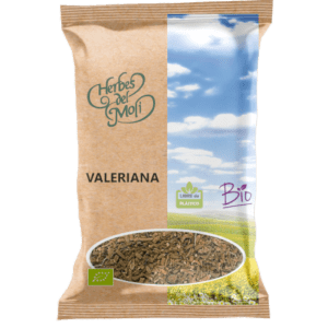 Valeriana Ecológica Bio Raíz 80g de Herbes del Molí, perfecta para combatir el insomnio y la ansiedad, disponible en Equitanea.