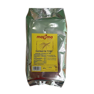 Germen de Trigo 400gr Marma ecológico en envase, un superalimento natural ideal para mejorar la salud digestiva, aumentar la energía y fortalecer el sistema inmunológico.